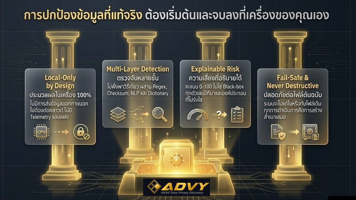 หลักการออกแบบ 4 ประการของ ADVY